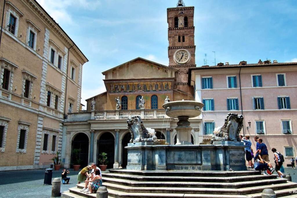 Vila Flat In Trastevere - Řím Exteriér fotografie